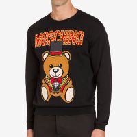 Moschino Circus Teddy Bear Sweater Black