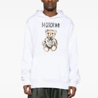 Moschino Drawn Teddy Bear Sweatshirt White