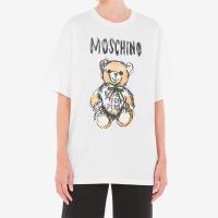 Moschino Drawn Teddy Bear T-Shirt White
