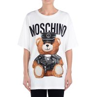 Moschino Dressed Teddy Bear T-Shirt White