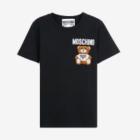 Moschino Little Furry Teddy Bear T-Shirt Black