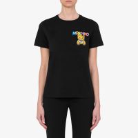 Moschino Little Inflatable Teddy Bear T-Shirt Black