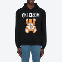Moschino Inside Out Teddy Bear Sweatshirt Black