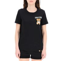 Moschino Little Inside Out Teddy Bear T-Shirt Black