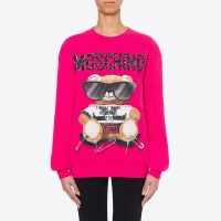 Moschino Mixed Teddy Bear Sweater Rose