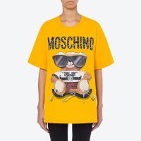 Moschino Mixed Teddy Bear T-Shirt Yellow