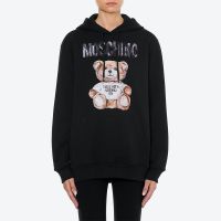 Moschino Painted Teddy Bear Sweatshirt Black