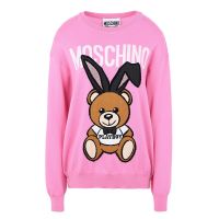 Moschino Playboy Teddy Bear Sweater Pink