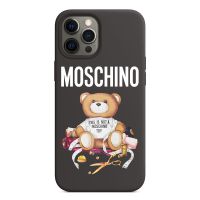 Moschino Tailor Teddy Bear iPhone Case Black