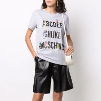Moschino x Sesame Street Alphabet T-Shirt Grey