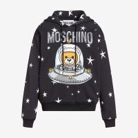 Moschino Ufo Teddy Bear Sweatshirt Black