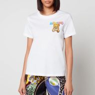 Moschino Little Inflatable Teddy Bear T-Shirt White