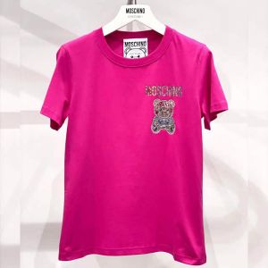 Moschino Little Jeweled Teddy Bear T-Shirt Rose