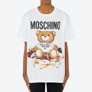 Moschino Tailor Teddy Bear T-Shirt White
